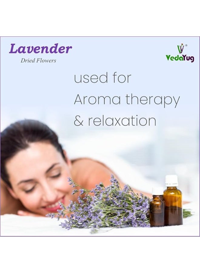 VY VedaYug Lavender Flowers, - 30g - Image 3